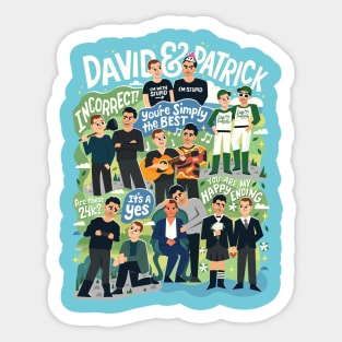 D&P Collage Sticker